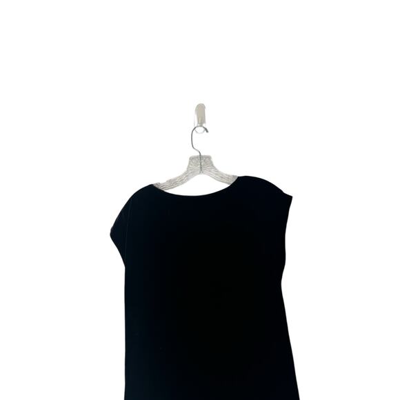Boden Black Velvet Dressy Vamp Dark Romantic Whimsigoth Sleeveless‎ Dress Size 4 - Picture 6 of 9